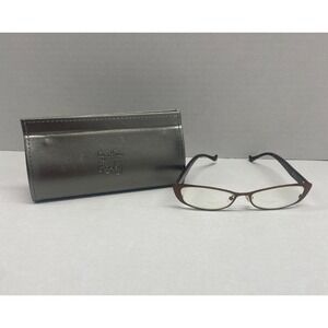 Cynthia Rowley Eyeglass Frames CR0246 Bronze 52-15-140 Cat Eye With Case